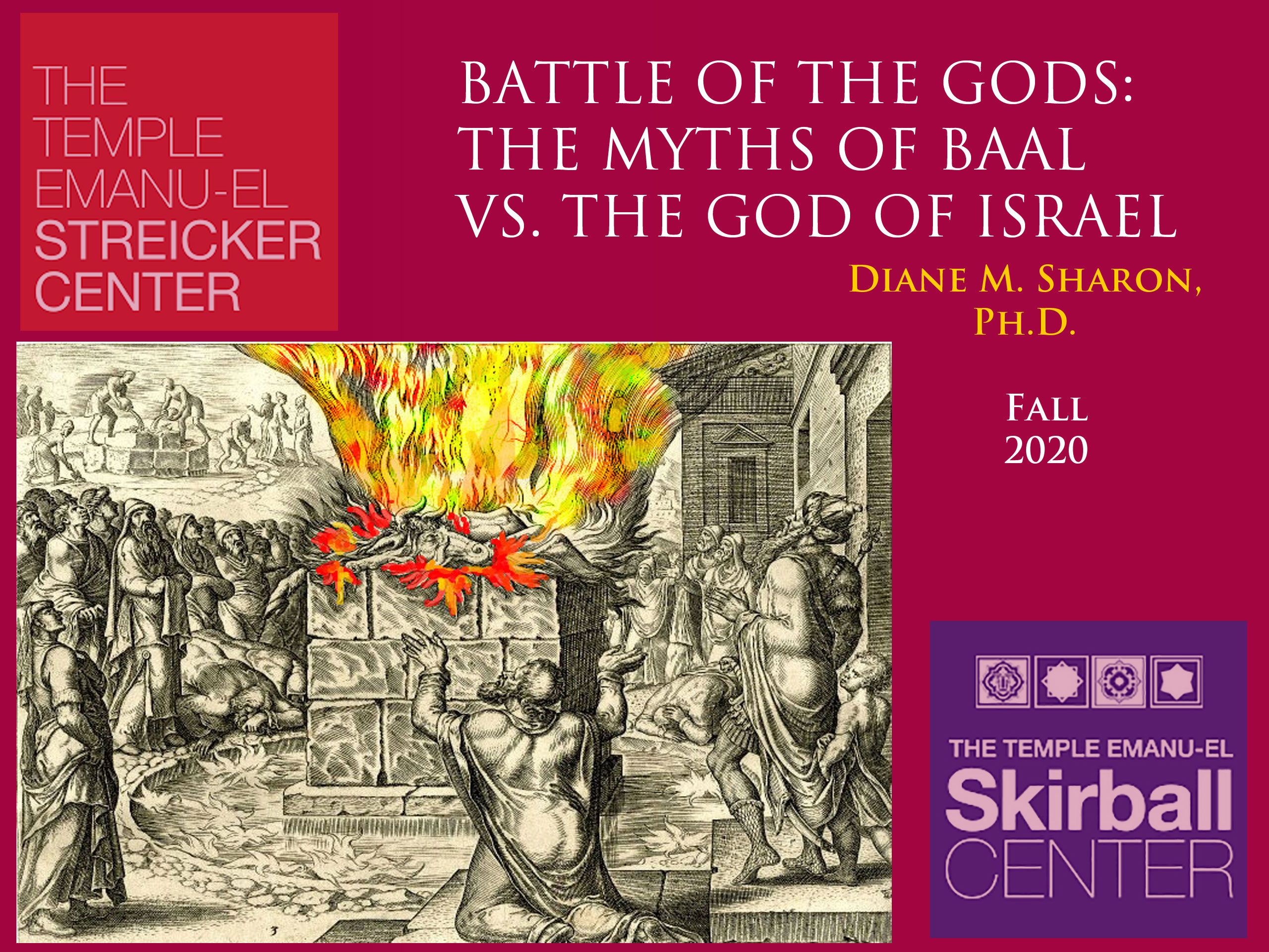 Diane M. Sharon at Skirball Streicker