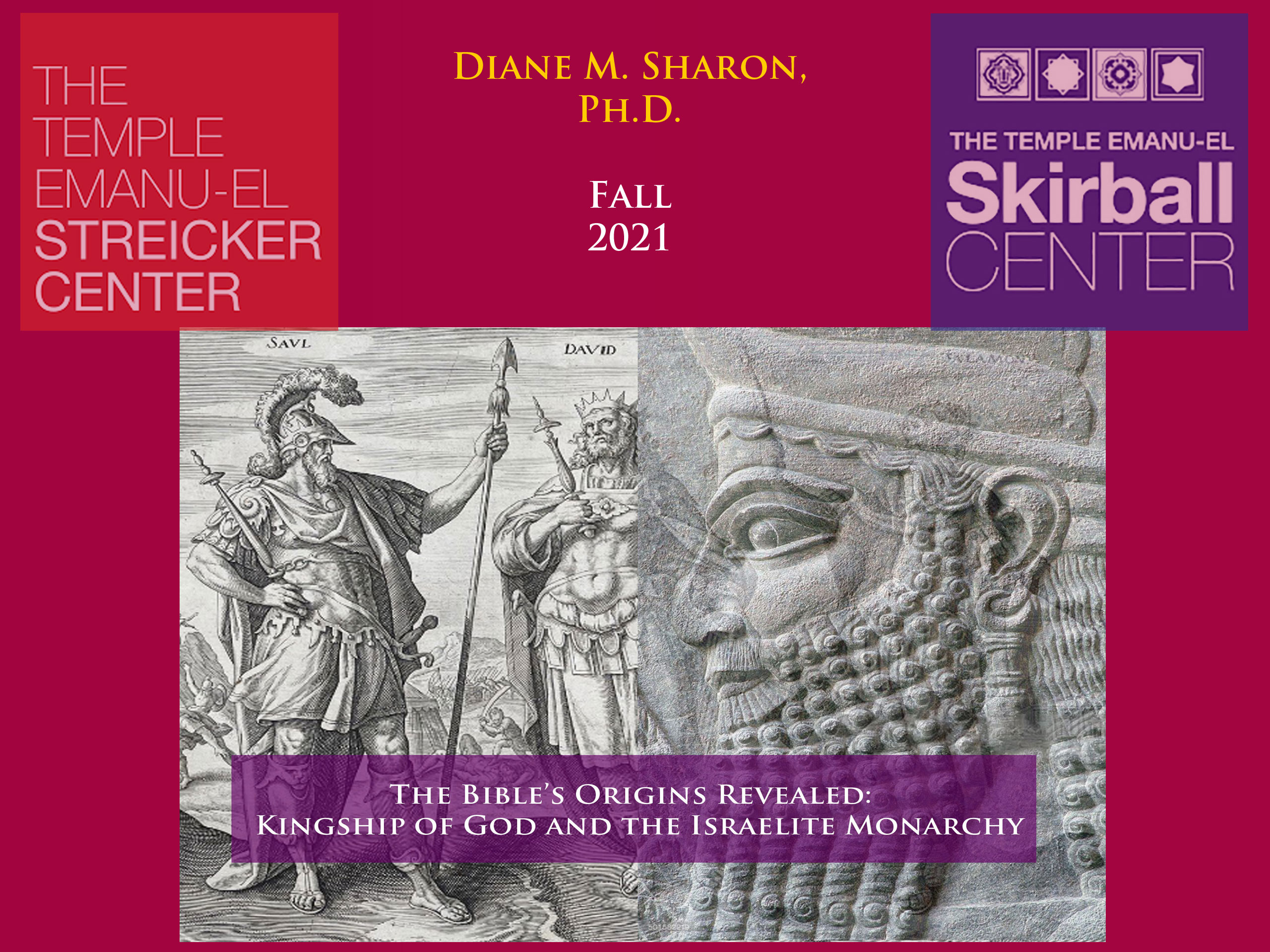 Diane M. Sharon at Skirball Streicker
