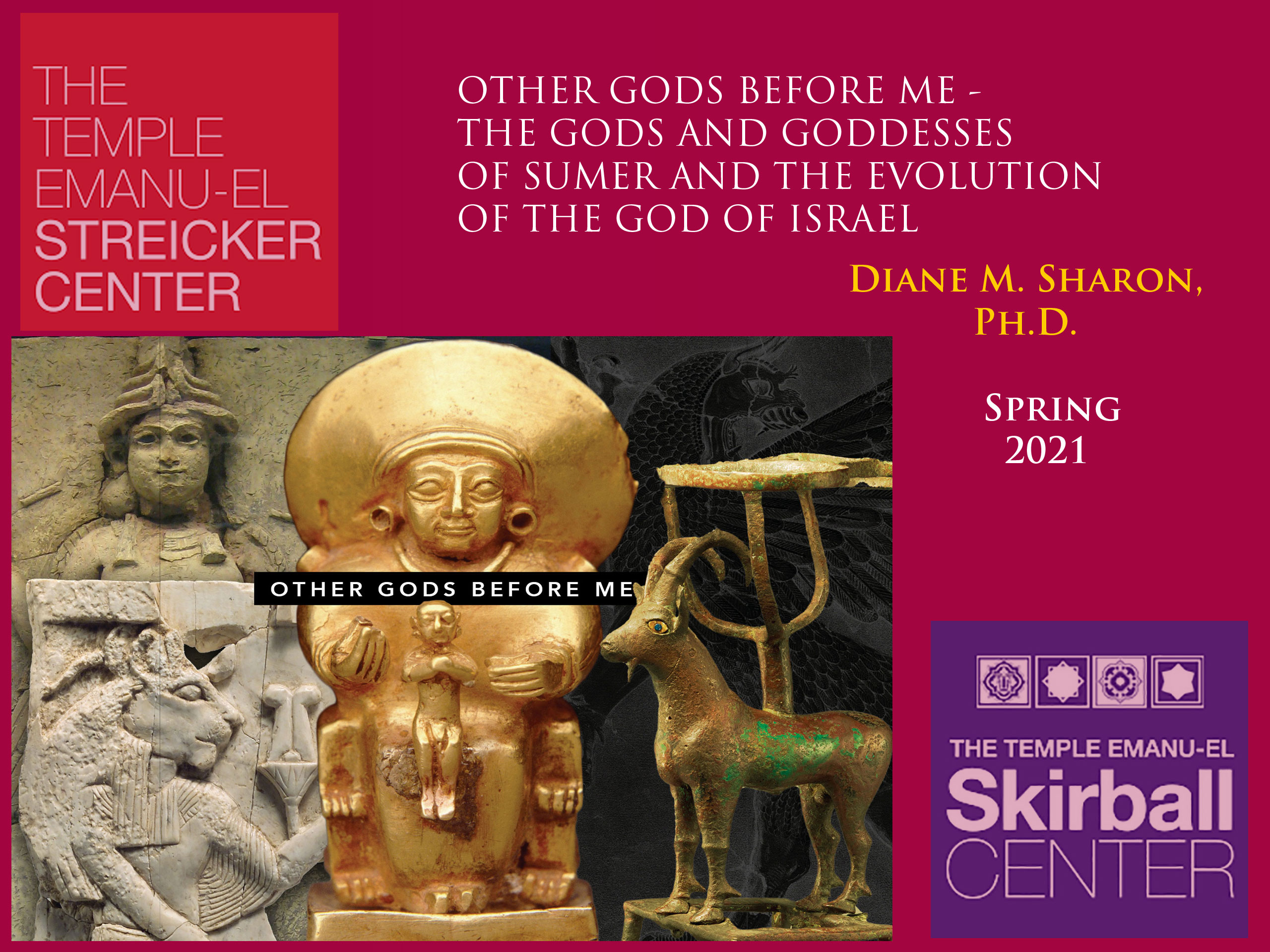 Diane M. Sharon at Skirball Streicker