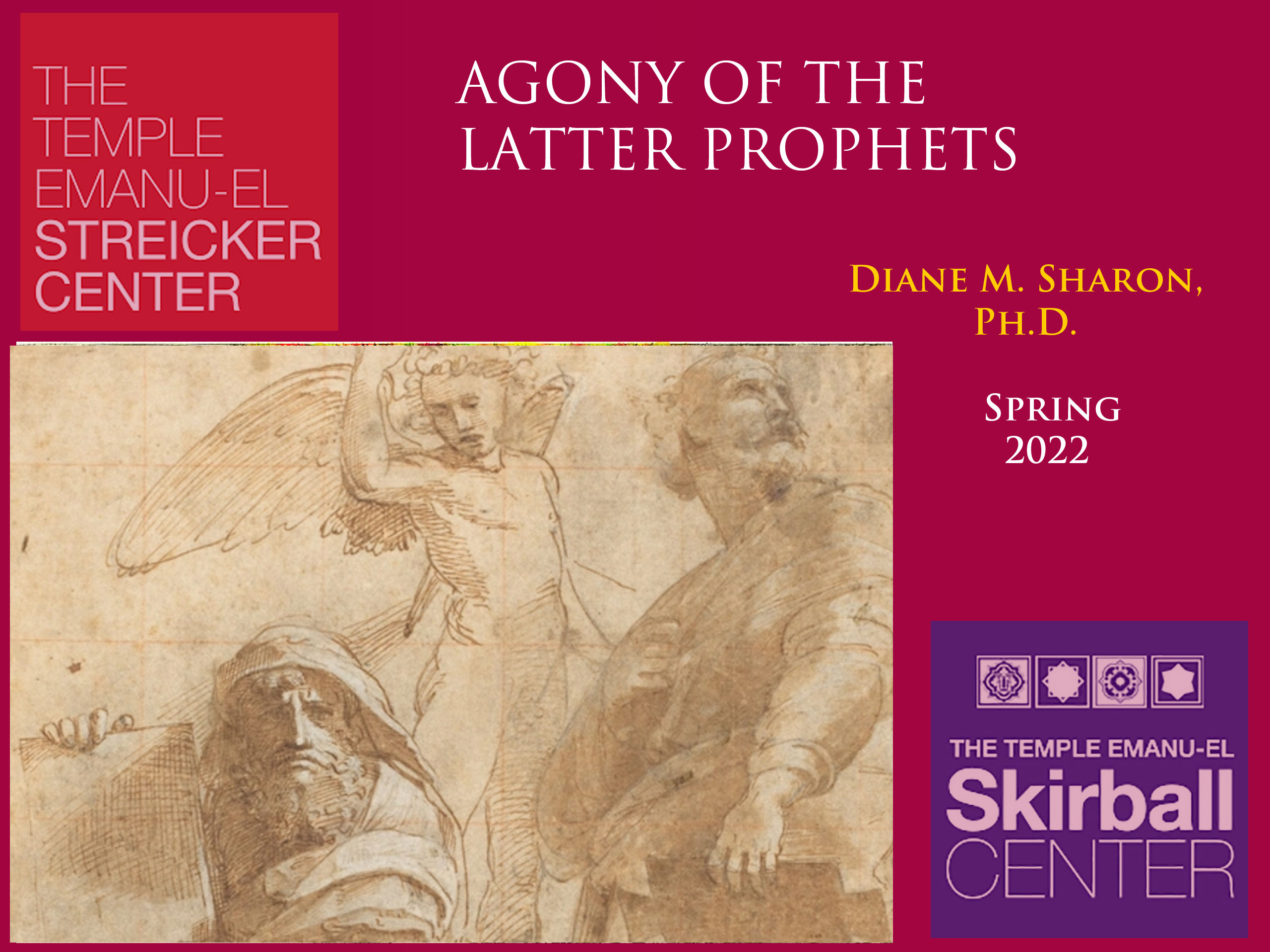 Diane M. Sharon at Skirball Streicker