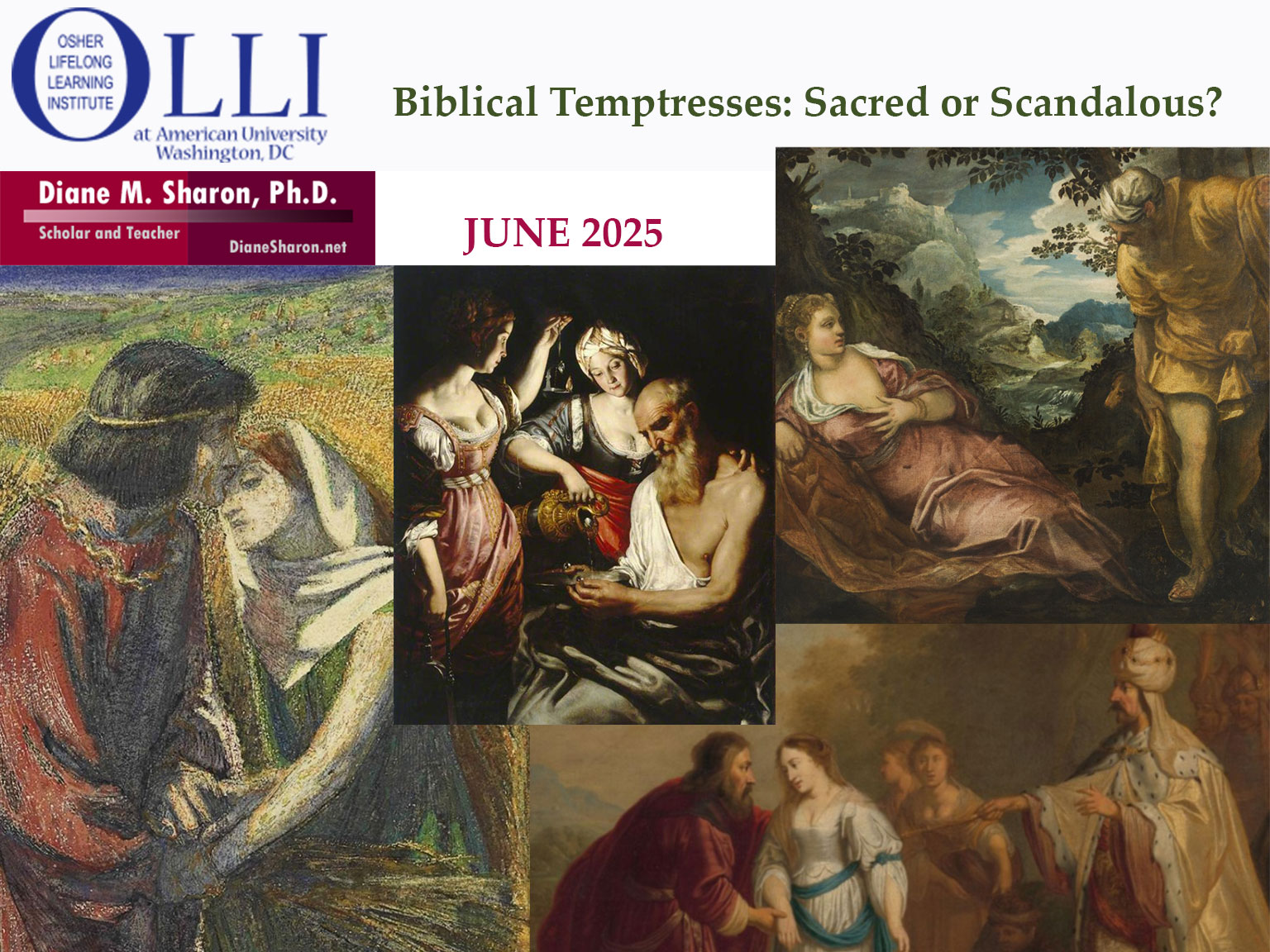 Diane M. Sharon at OLLI DC