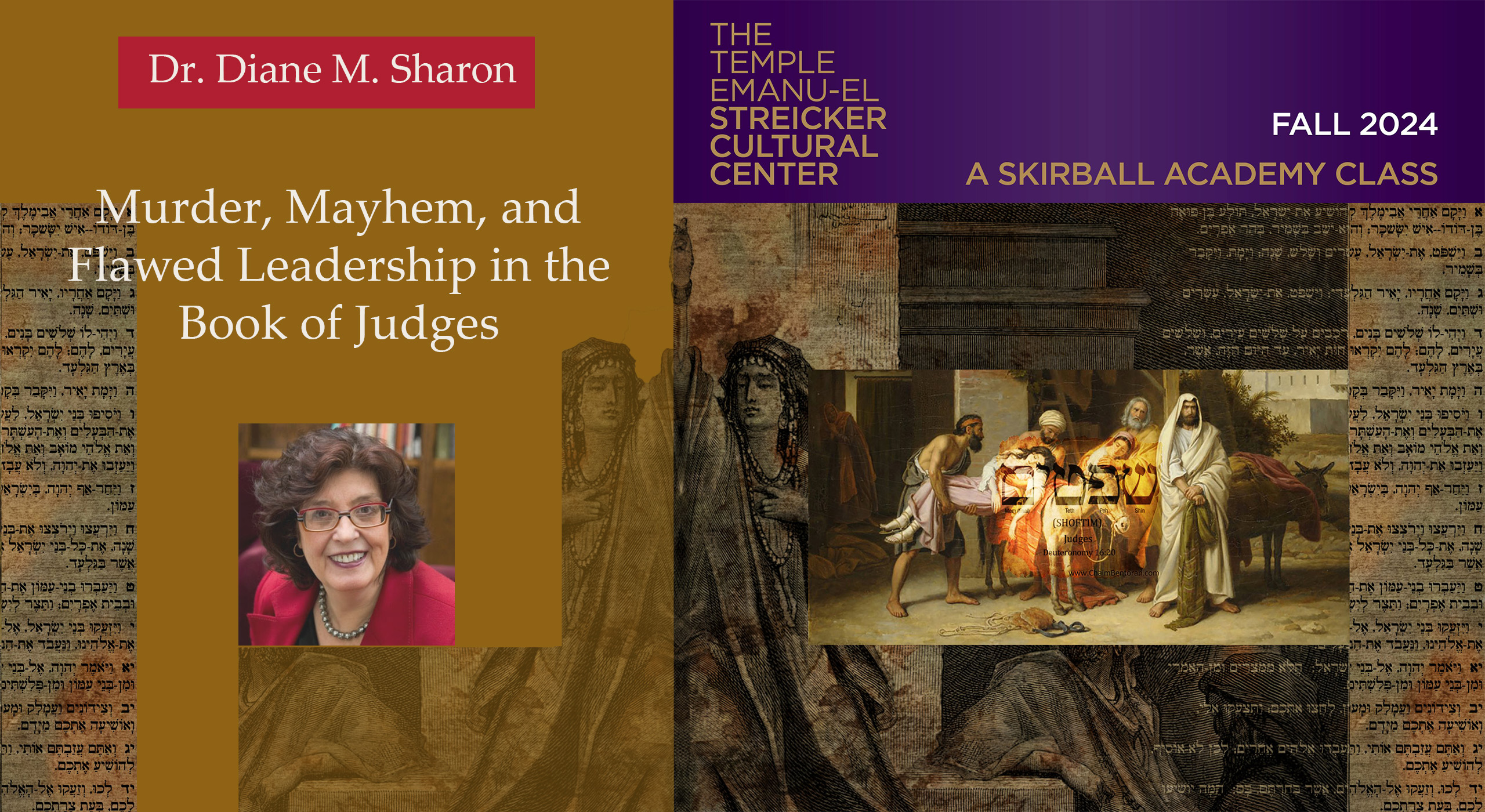 Diane M. Sharon at Skirball Streicker