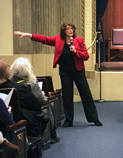 Diane M. Sharon Lecturing